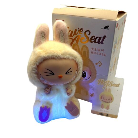 POP MART AUTHENTIC The Monsters Have a Seat LABUBU CONFIRMED Sisi US Yellow - Picture 4 of 4